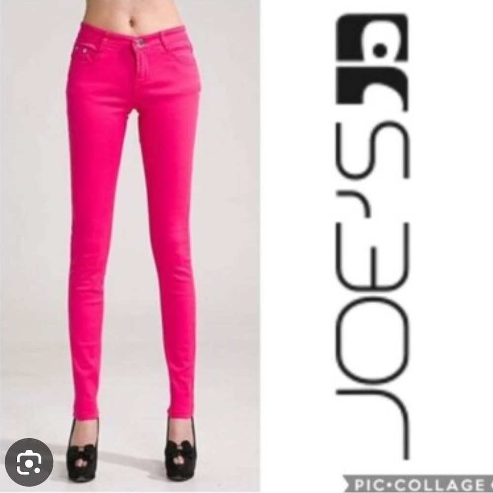 JOE’S JEANS “The Skinny” Candy Hot Pink Barbie Jeans 27